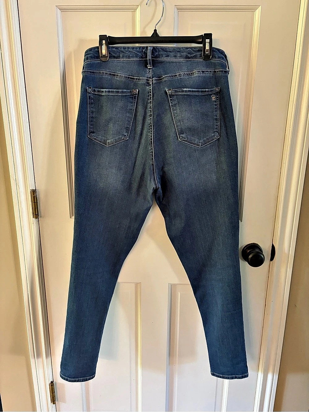 Jessica Simpson curvy high rise skinny Blue Skinny Jeans Waist 32
